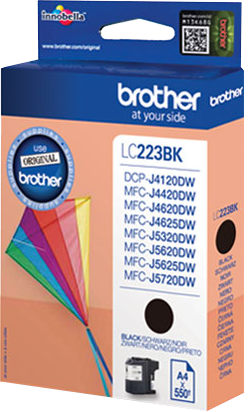 Brother LC223BK negro Cartucho de tinta