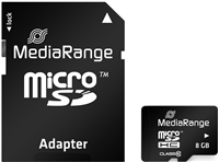 MediaRange Tarjeta de memoria 4 GB 