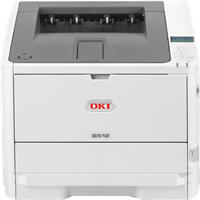 OKI B512dn Impresora negro