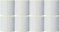 Brother BDE-1J152102-102 Rollo de etiquetas sencillo 102mm x 152mm Blanco