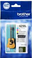 Brother LC-421XL Multipack negro / cian / magenta / amarillo