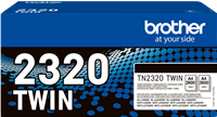Brother TN-2320 TWIN Multipack negro