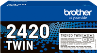 Brother TN-2420TWIN Multipack negro