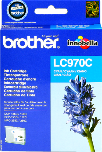Brother LC970C cian Cartucho de tinta