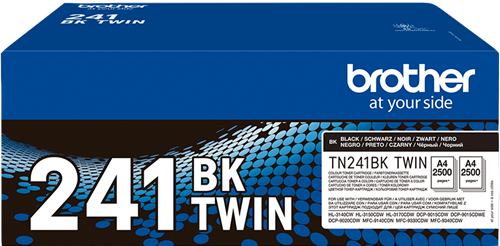 Brother TN-241BK TWIN Multipack negro