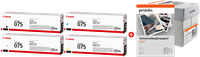 Canon 075 MCVP negro / cian / magenta / amarillo / Blanco Value Pack