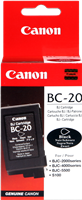 Canon BC-20bk negro Cartucho de tinta