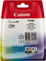 Canon PG-40 + CL-41 Multipack negro / varios colores