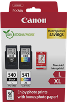 Canon PG-540L+CL-541XL negro / varios colores Value Pack
