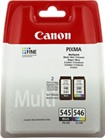Canon PG-545+CL-546 Multipack negro / varios colores