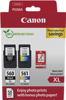 Canon PG-560XL+CL-561XL negro / varios colores Value Pack