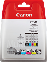 Canon PGI-570+CLI-571 Multipack negro / cian / magenta / amarillo