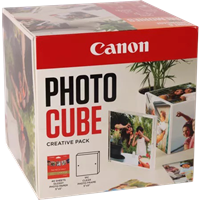 Canon PP-201 5x5 Photo Cube Creative Pack Naranja Value Pack