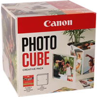 Canon PP-201 - Brillante - naranja - 130 x 130 mm, 40 hojas de papel fotográfico Naranja
