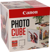 Canon PP-201 - Brillante - rosa - 130 x 130 mm, 40 hojas de papel fotográfico Rosado