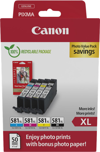 Canon PIXMA TS6350 CLI-581 XL