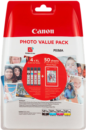 Canon PIXMA TS8350a CLI-581 XL Photo