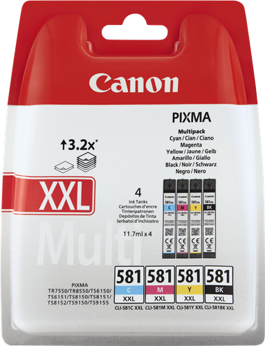 Canon PIXMA TS8351a CLI-581 XXL