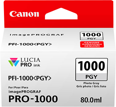 Canon PFI-1000pgy Gris Cartucho de tinta