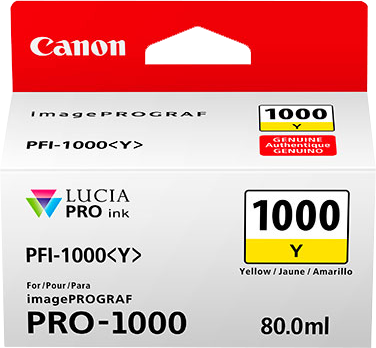 Canon PFI-1000y amarillo Cartucho de tinta