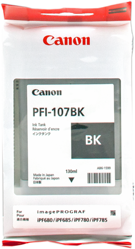 Canon PFI-107bk negro Cartucho de tinta
