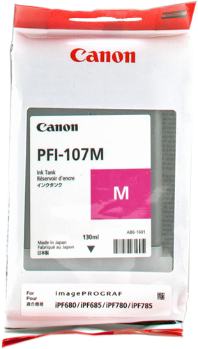 Canon PFI-107m magenta Cartucho de tinta