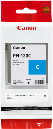 Canon PFI-120c cian Cartucho de tinta