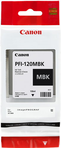 Canon PFI-120mbk Negro (mate) Cartucho de tinta