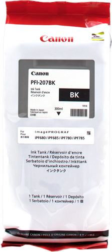Canon PFI-207bk negro Cartucho de tinta