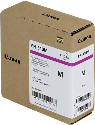 Canon PFI-310m magenta Cartucho de tinta