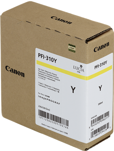Canon PFI-310y amarillo Cartucho de tinta