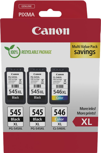 Canon PG-545XL+CL-546XL Multipack negro / varios colores