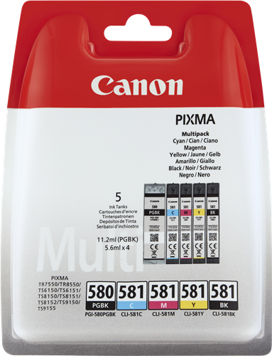 Canon PIXMA TS9551C PGI-580+CLI-581