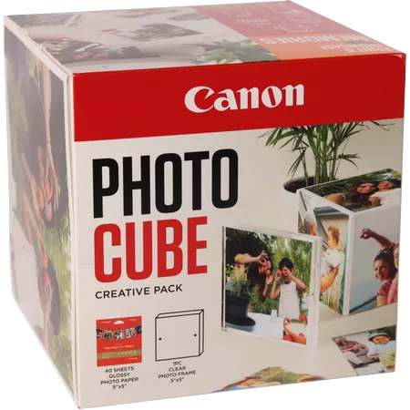 Canon PIXMA TS8351a PP-201 5x5 Photo Cube Creative Pack