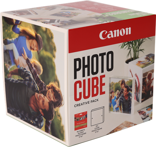 Canon PIXMA G1520 PP-201 5x5 Photo Cube Creative Pack