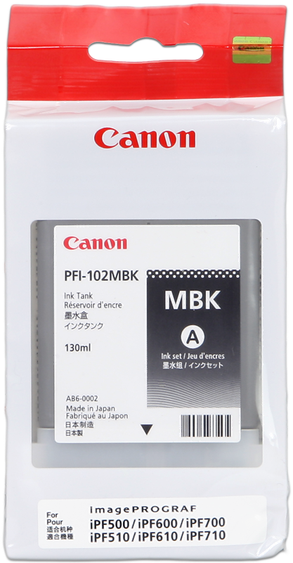 Canon PFI-102mbk