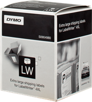 DYMO S0904980 Etiquetas de envío XL 104x159mm Blanco