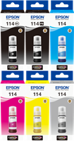 Epson 114 Multipack negro / Negro (foto) / cian / magenta / amarillo / Gris