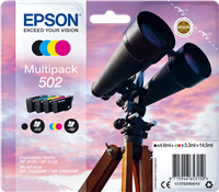 Epson 502 Multipack negro / cian / magenta / amarillo