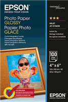Epson Photo Paper Glossy 10x15cm Blanco