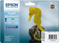 Epson T0487 Multipack negro / cian / magenta / amarillo / Cian (claro) / Magenta (claro)