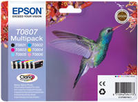 Epson T0807 Multipack negro / cian / magenta / amarillo / Cian (claro) / Magenta (claro)