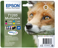 Epson T1285 Multipack negro / cian / magenta / amarillo