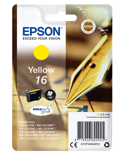 Epson 16 amarillo Cartucho de tinta