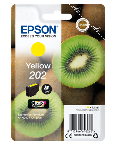 Epson 202 amarillo Cartucho de tinta
