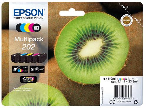Epson 202 Multipack negro / cian / magenta / amarillo