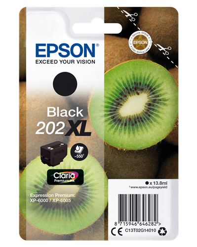 Epson 202XL negro Cartucho de tinta