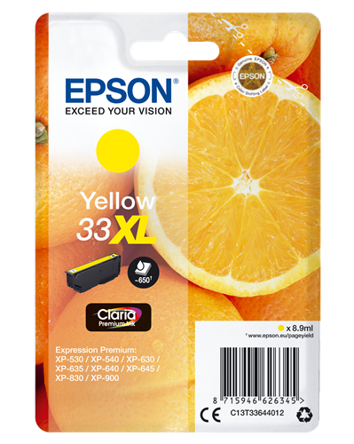 Epson 33 XL amarillo Cartucho de tinta