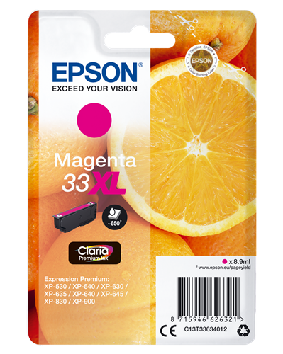Epson 33 XL magenta Cartucho de tinta