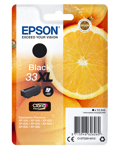 Epson 33 XL negro Cartucho de tinta